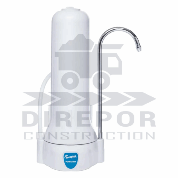 Purificador de agua sobre lavadero - Rotoplas