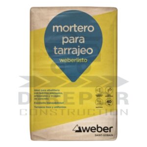 Weberlisto mortero para tarrajeo